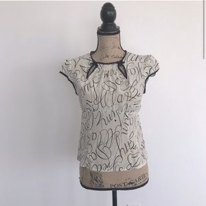 Nanette Leopore Men’s Names Top